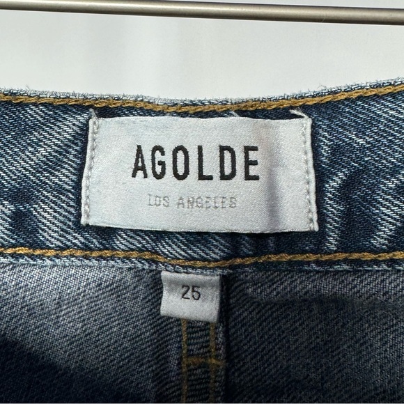 AGOLDE Fen High Rise Relaxed Taper Jean in Highway Size 25‎ - Picture 3 of 7